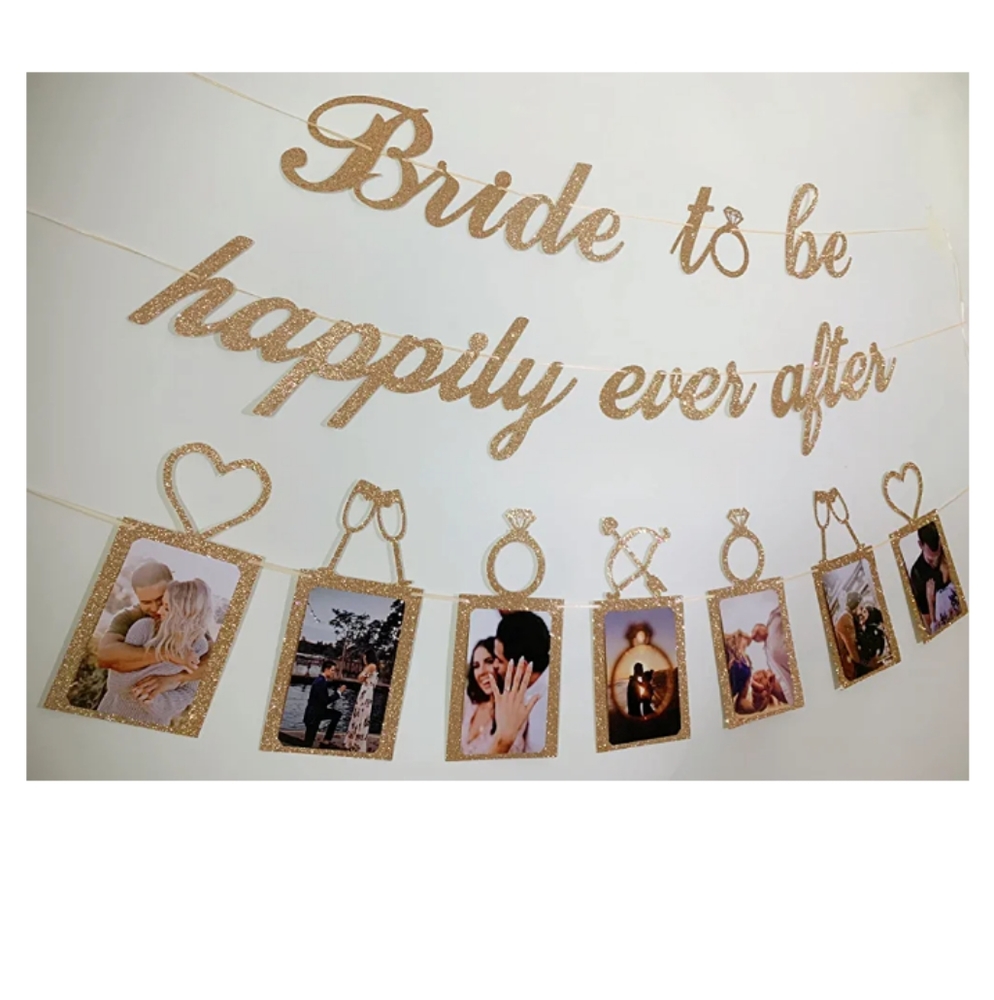 #378 Rose Gold Bridal Shower Decor